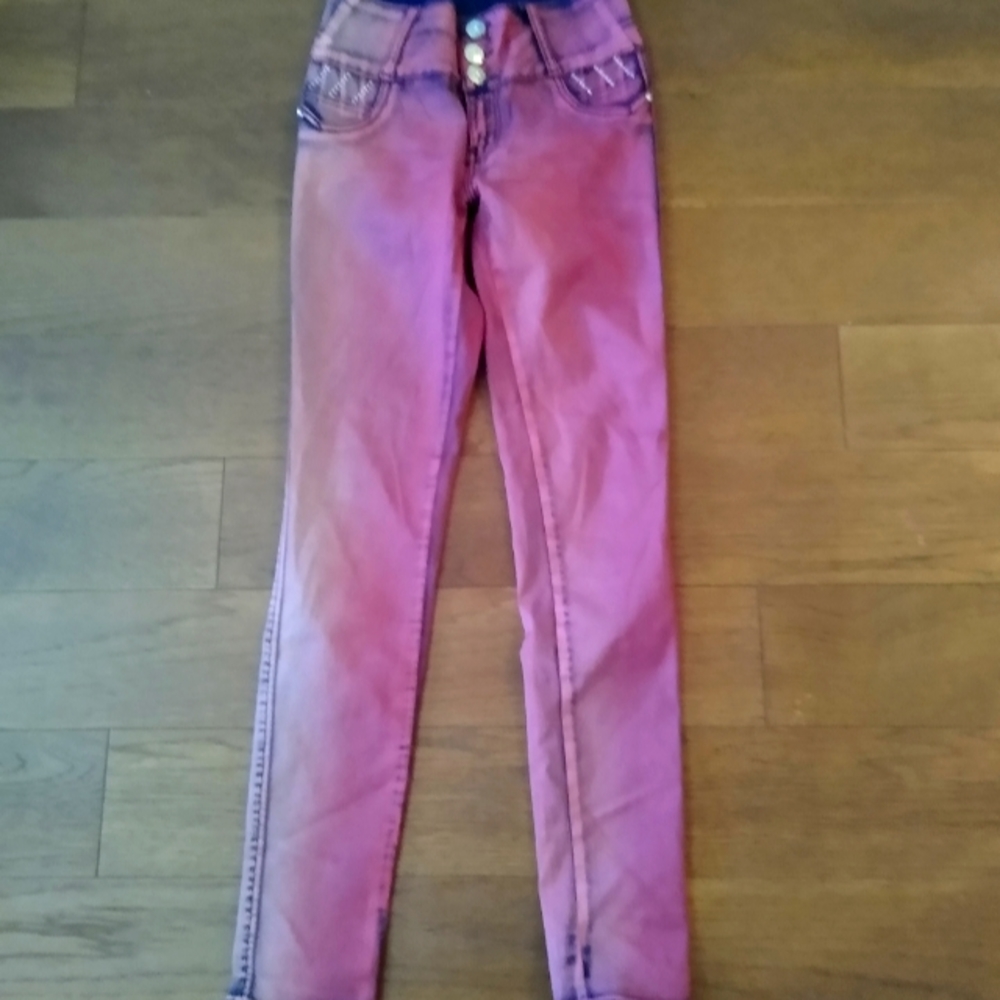 Silver Diva purple jeans size 7